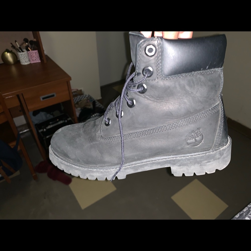 Black Timberland Boots!